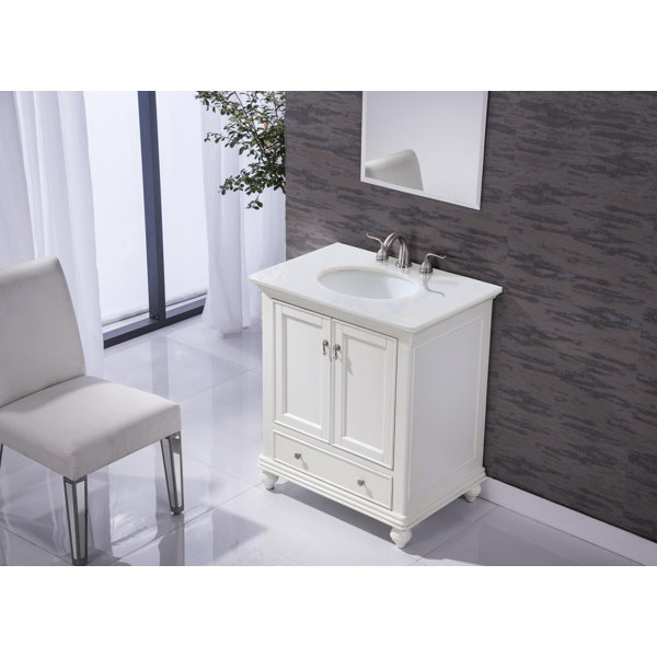Three Posts™ Launceston 30'' Freestanding Single Bathroom Vanity with